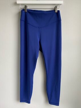 Wunder Under SmoothCover High-Rise Tight 25" in Clubhouse Blue